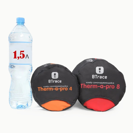 Ковер самонадув BTrace Therm-a-Pro 8 (183*55*8 см, Красный)